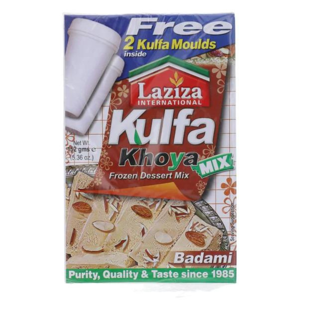 Laziza Kulfa Khoya Badami 152g Box