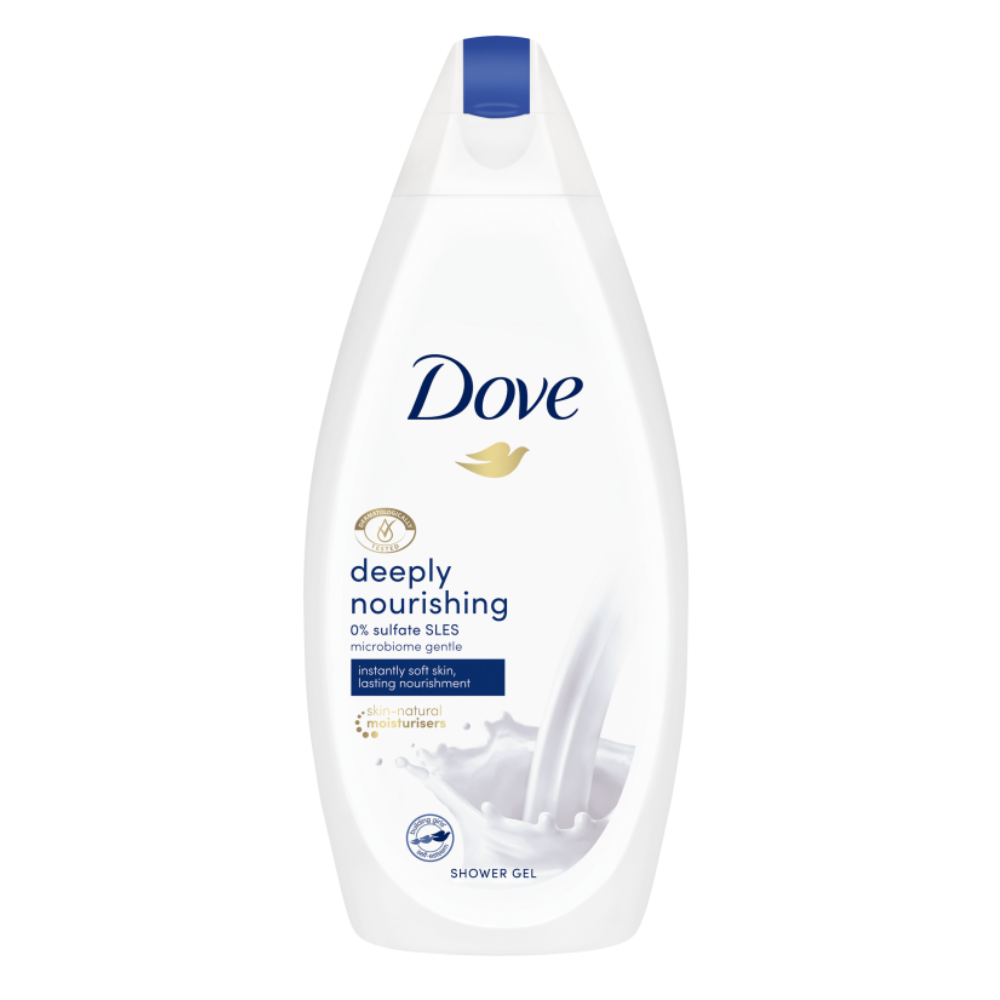 Dove Deeply Nourishing Shower Gel 200ml Bottle