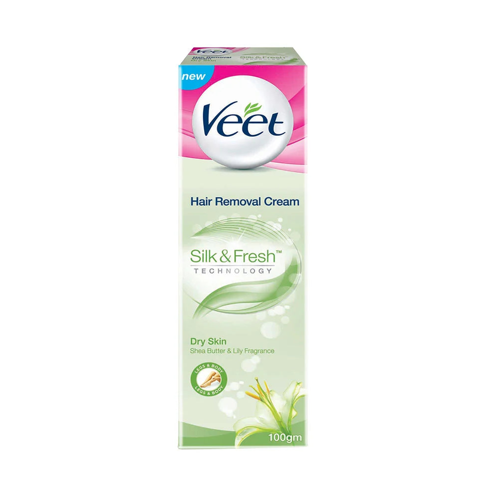 Veet Dry Skin Hair Removal Cream 100g Tube