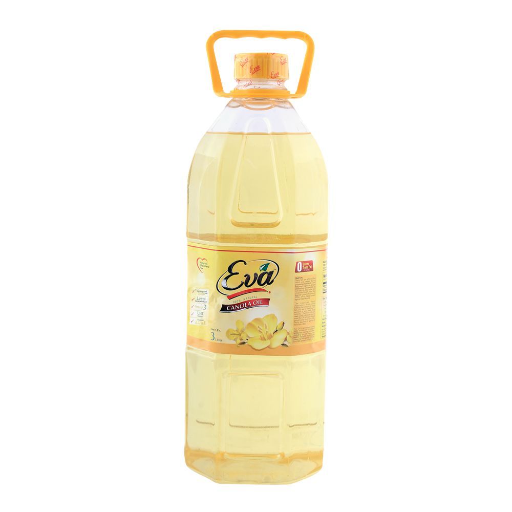 Eva Canola Oil 3 Liter Bottle