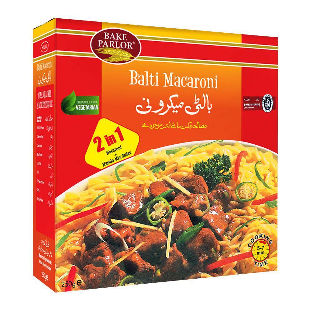 Bake Parlor Balti Macaroni 250g Box