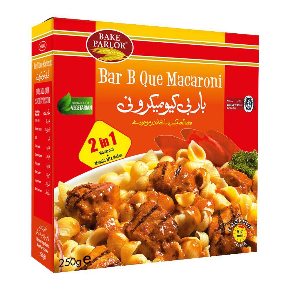 Bake Parlor Bar B Que Macaroni 250g Box