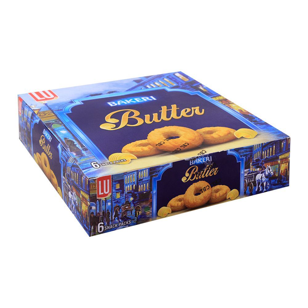 LU Bakeri Buttter Biscuits 6 Bar Pack