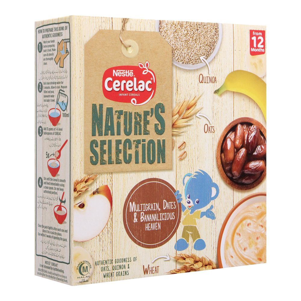 Nestle Cerelac Nature Dates 175g Box