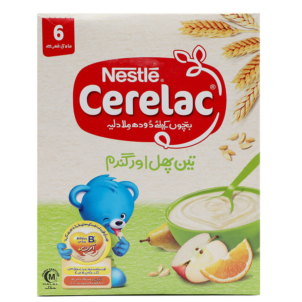 Nestle Cerelac 3 Fruit 350 g Box