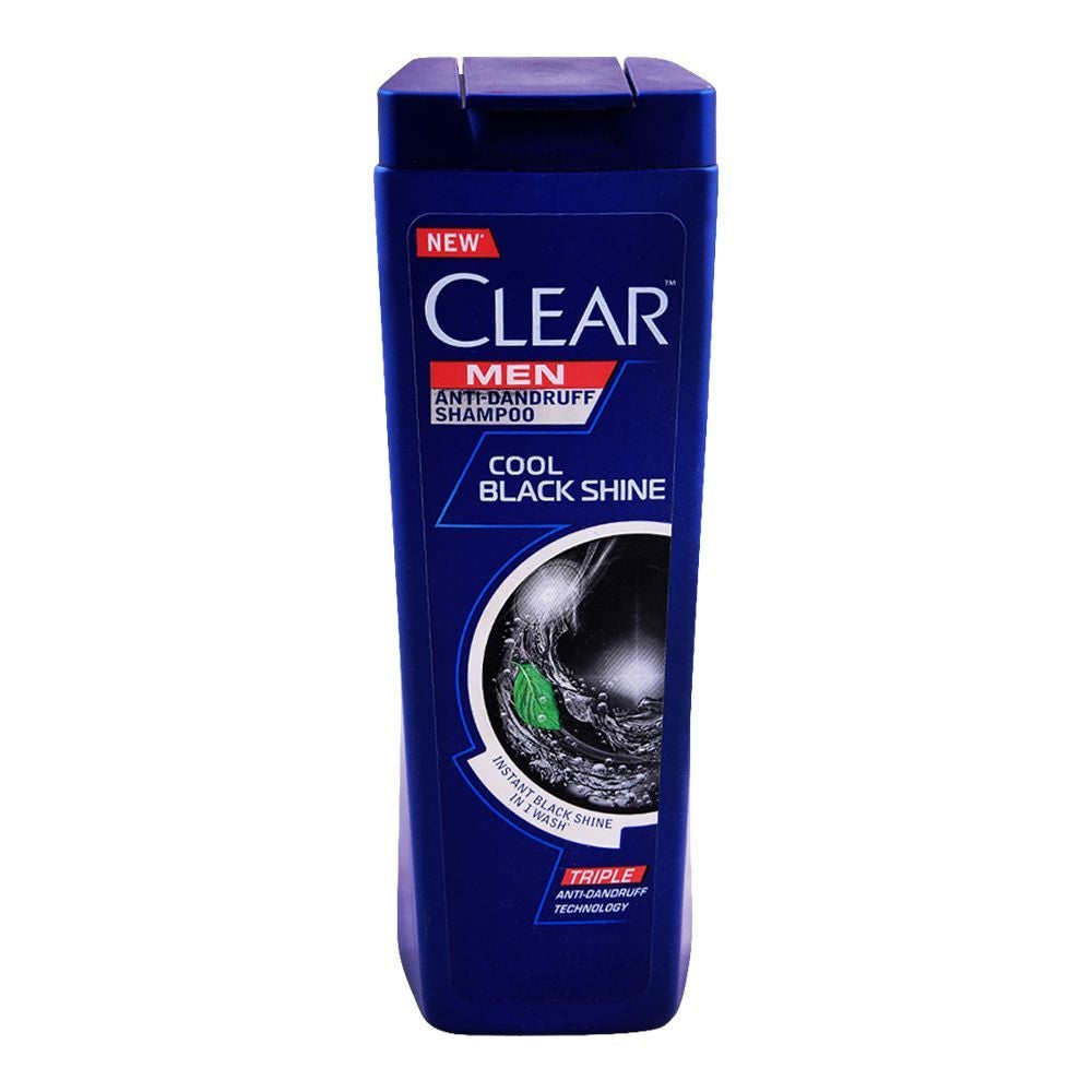 Clear Anti Dandruff Cool Black Shine Shampoo 80 ml Bottle