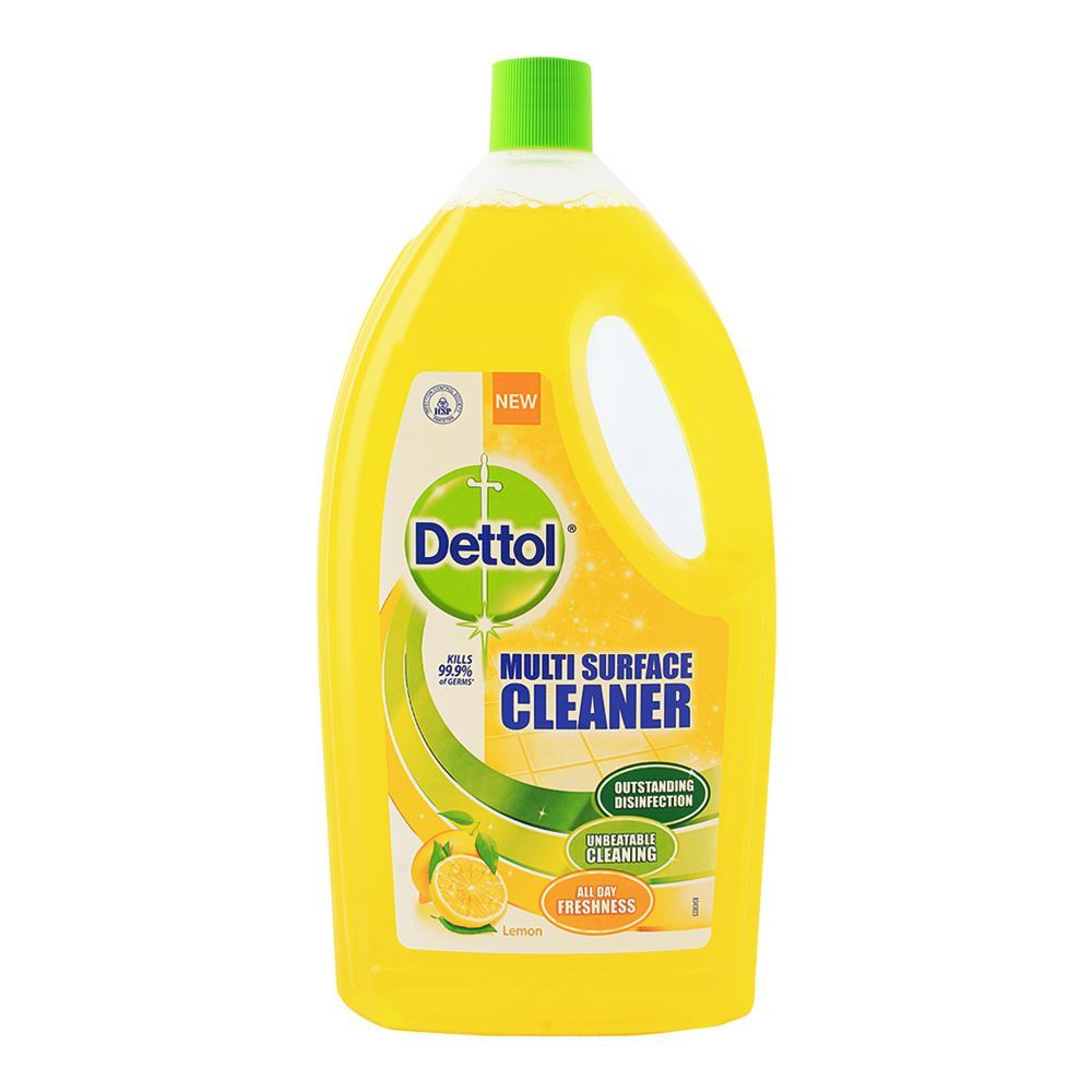 Dettol Lemon Multi Surface Cleaner 1 Liter Bottle