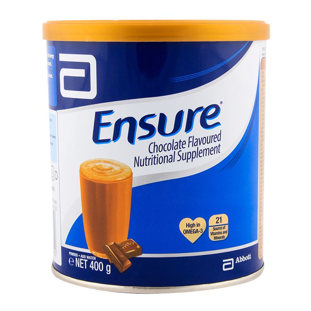 Abbott Ensure Chocolate 400g tin Pack