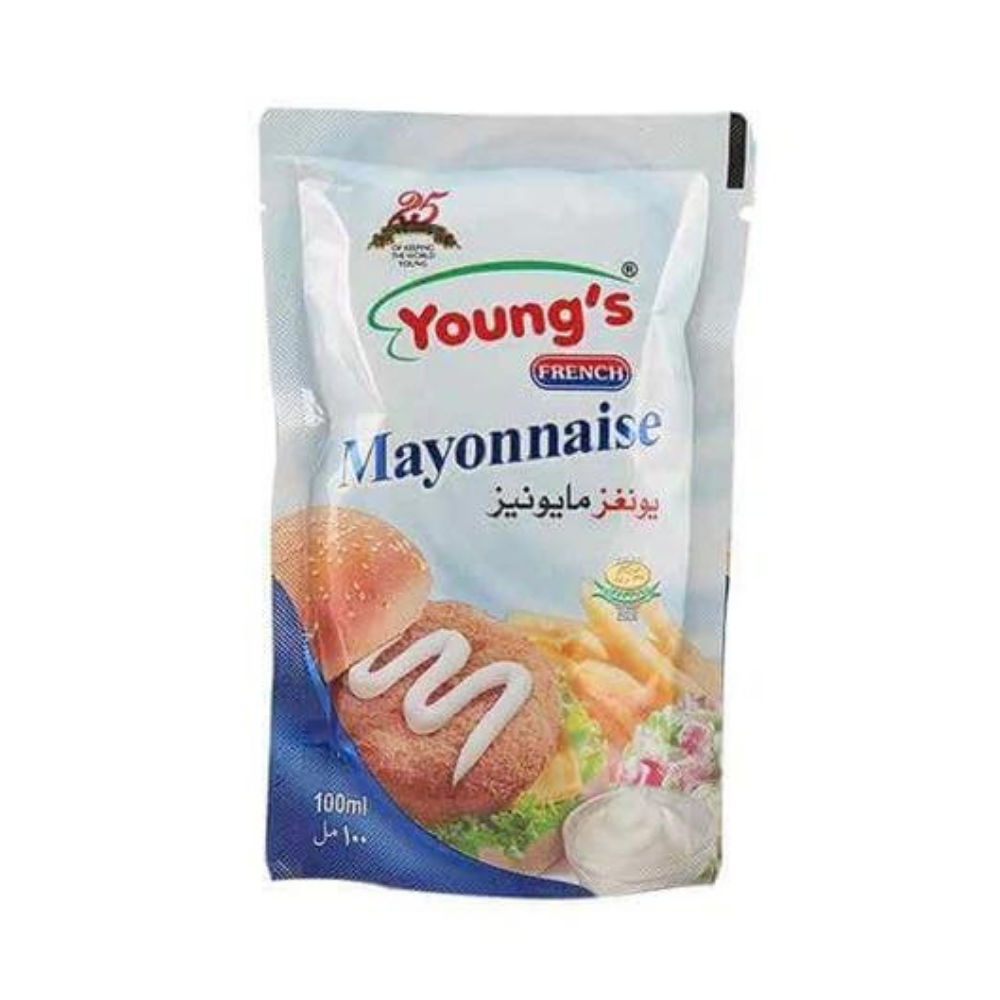 Young's French Mayonnaise 100ml Pouch