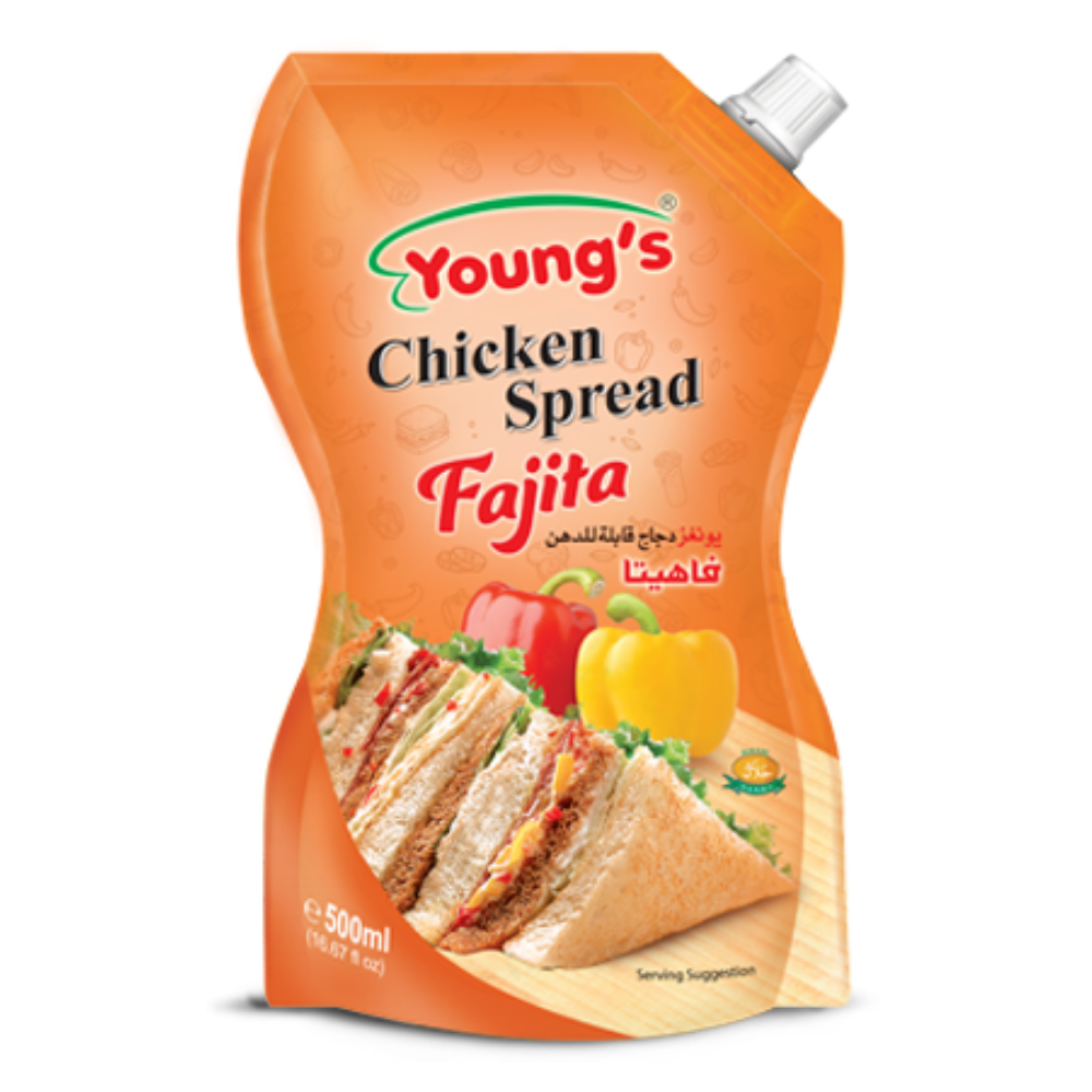 Young's Chicken Spread Fajita 500ml Pouch