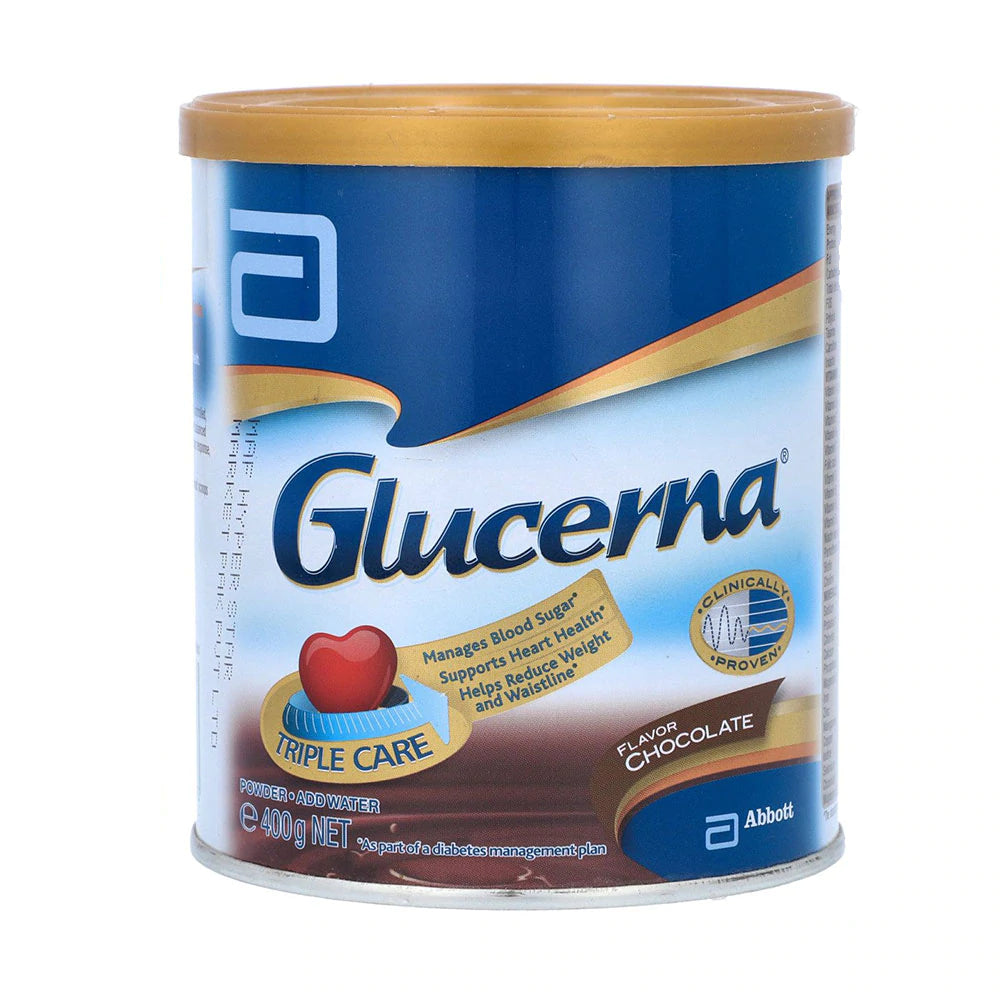 Abbott Glucerna Chocolate 400G Tin Pack