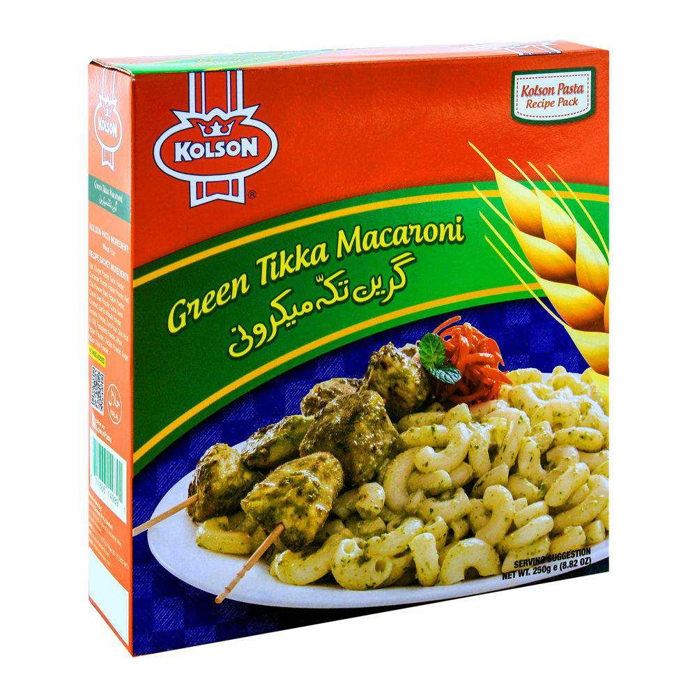 Kolson Green Tikka Macaroni 250g Box