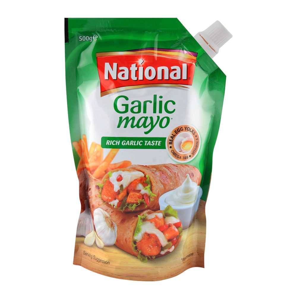 National Garlic Mayo 1kg Pouch