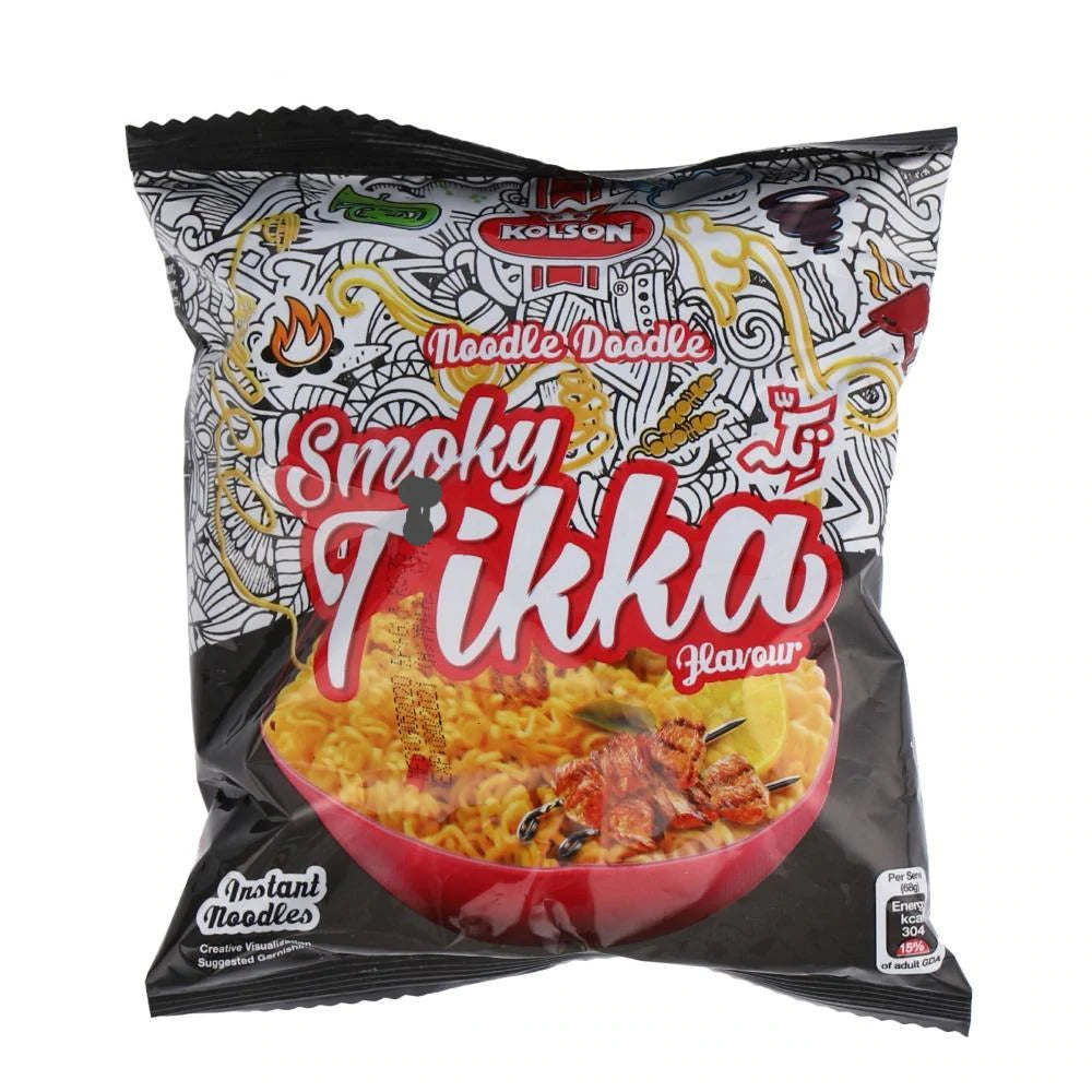 Kolson Smokey Tikka Noddles 65g Pack