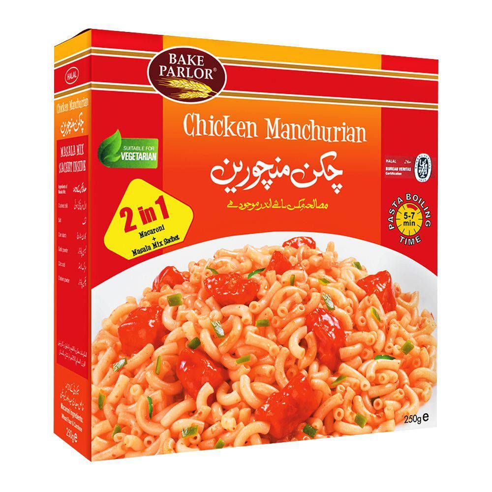 Bake Parlor Chicken Manchurain Macaroni 250g Box