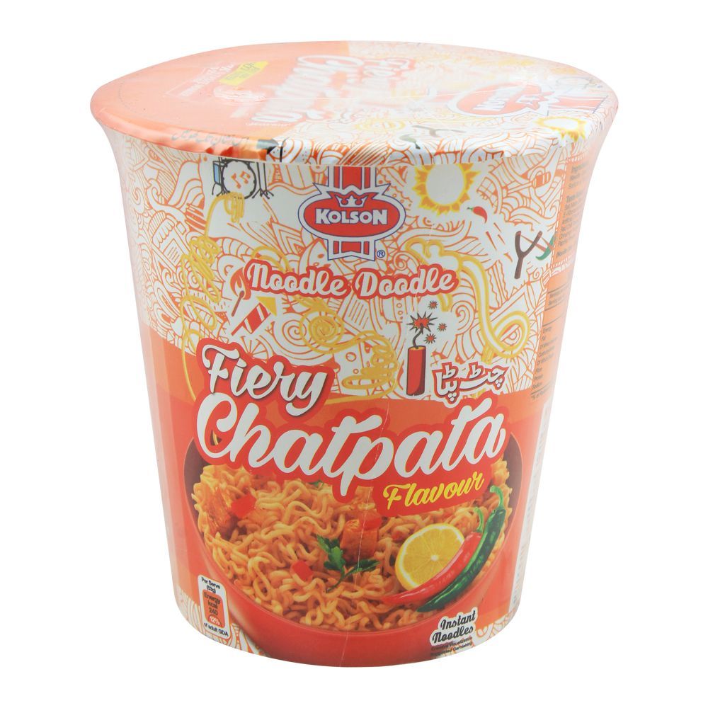 Kolson Fiery Chatpata Noodles 50g Cup