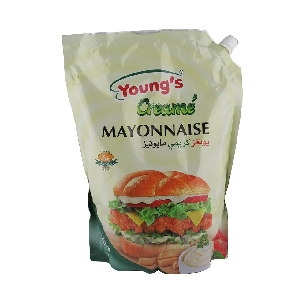 Young's Creamy  Mayonnaise 2 Liter Pouch