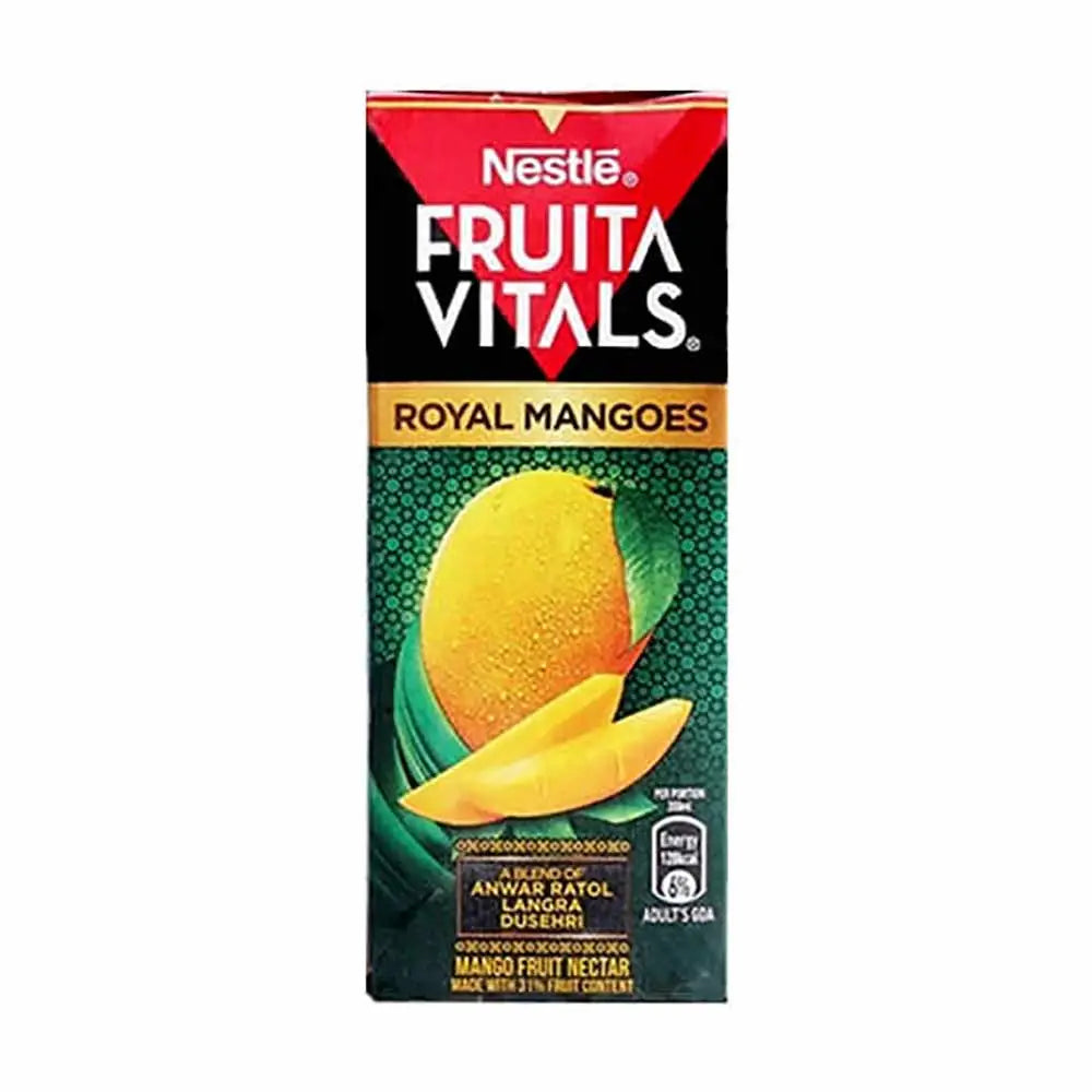 Nestle Fruita Vitals Royal Mangoes  Nectar 200 Ml Tetra Pack