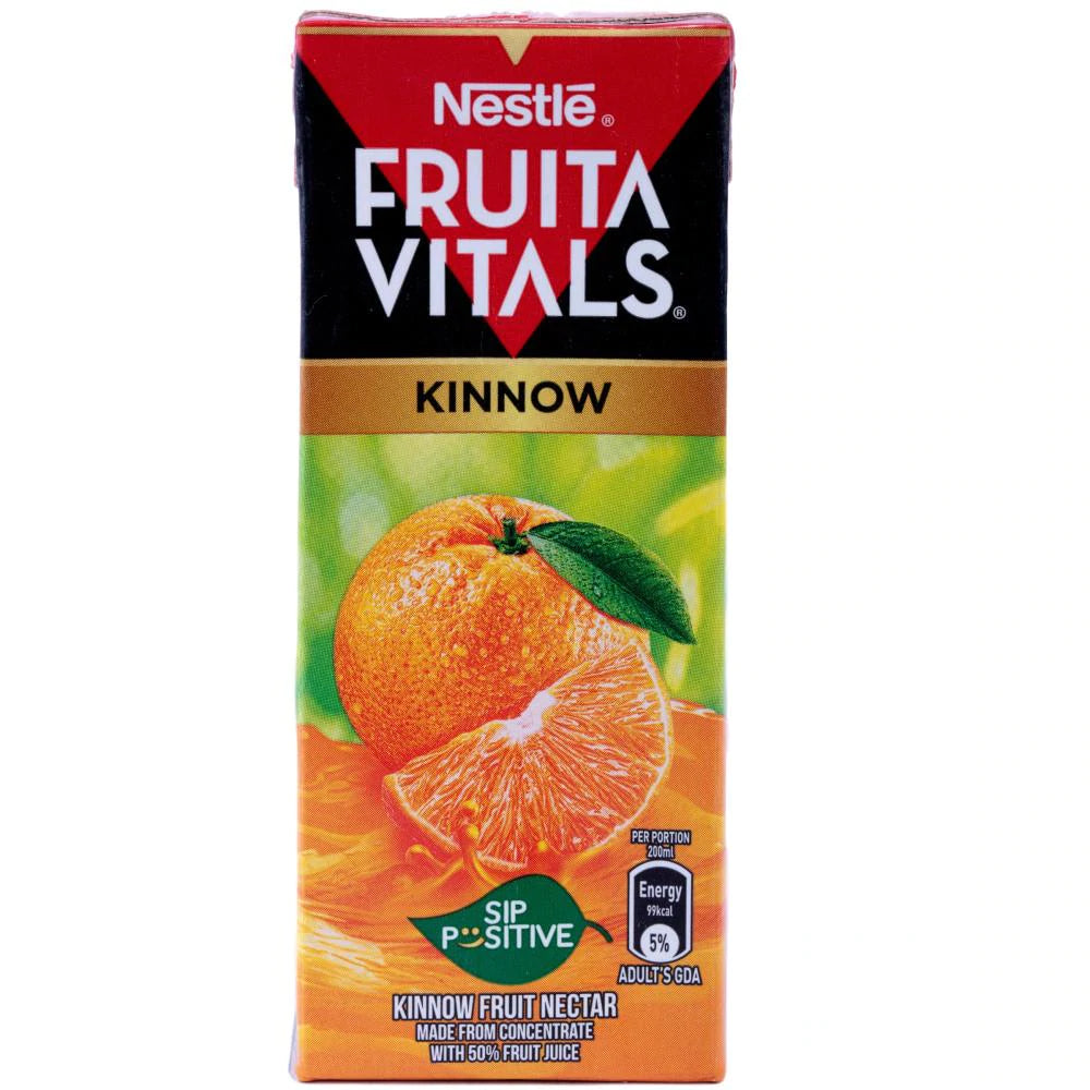 Nestle Fruita Vitals Kinnow Nectar 200 ml Tetra Pack