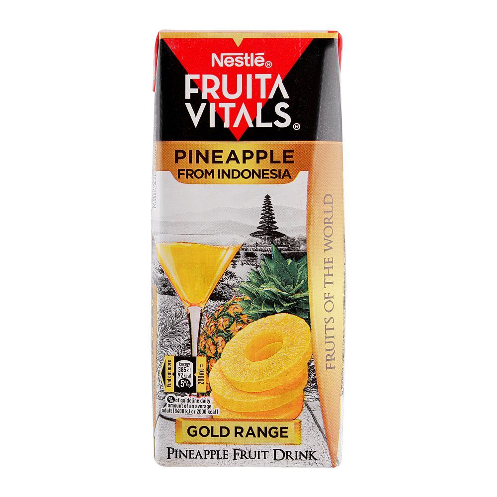 Nestle Fruita Vitals PineApple 200 Ml Tetra Pack