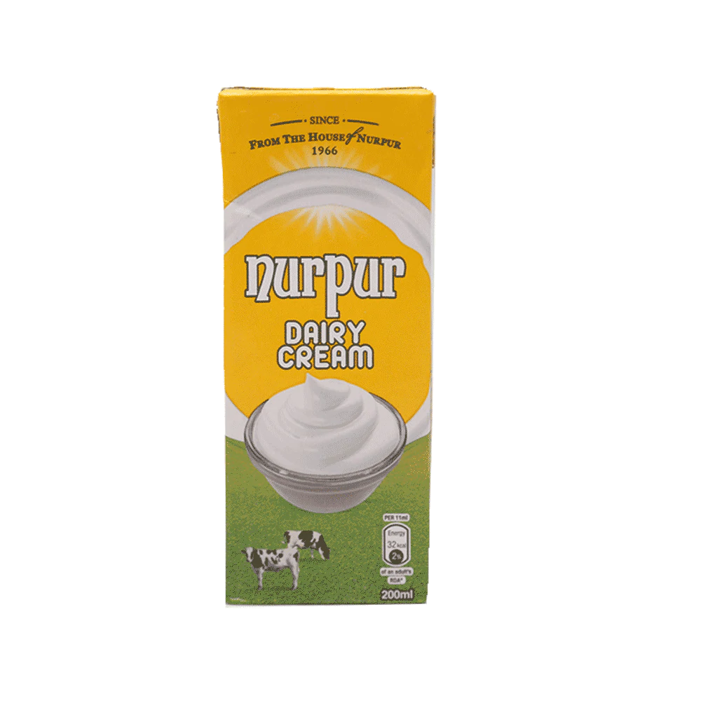 Nurpur Dairy Cream 200 ml Tetra Pack