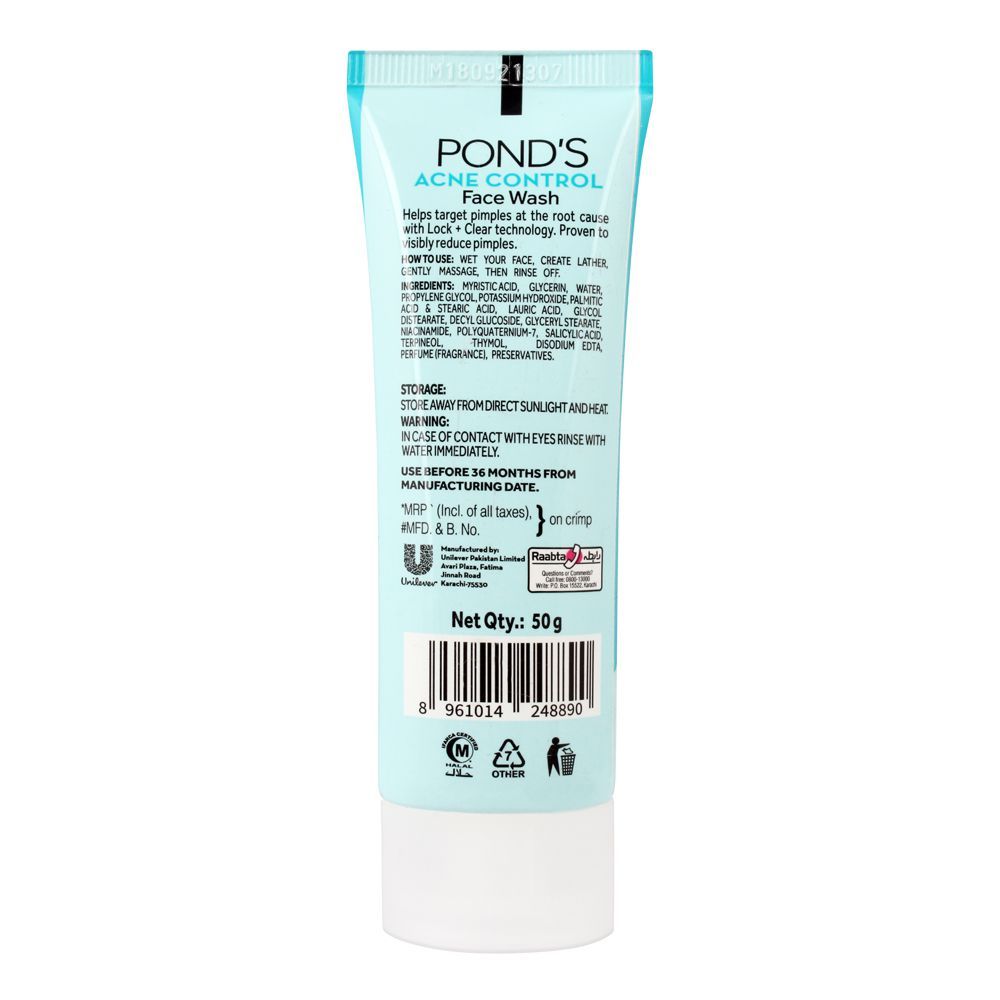 PONDS Acne Control Face Wash 50gm