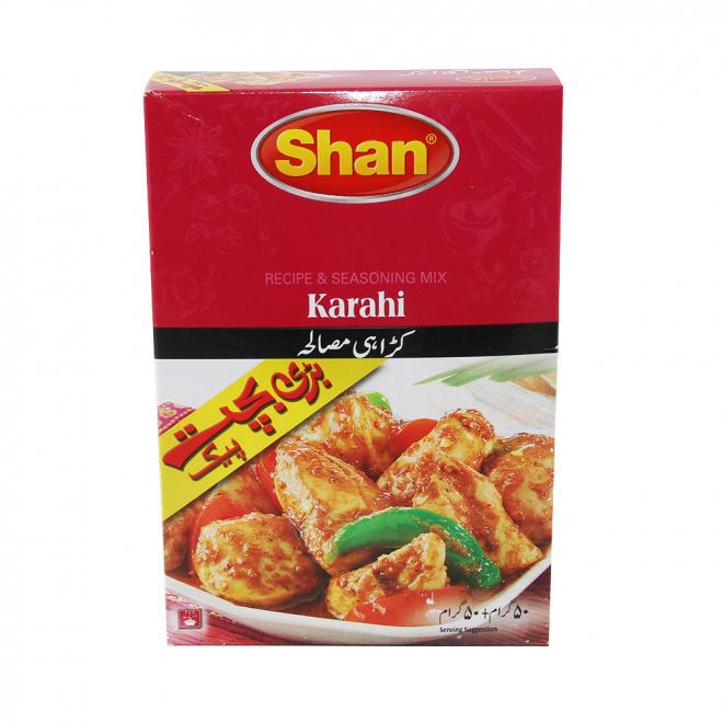 Shan Karahi Masala 100 Gram Box