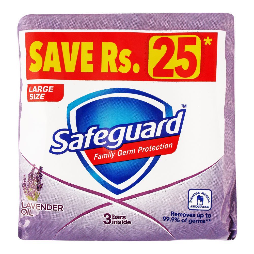 Safeguard Lavender Oil Soap 135x3g