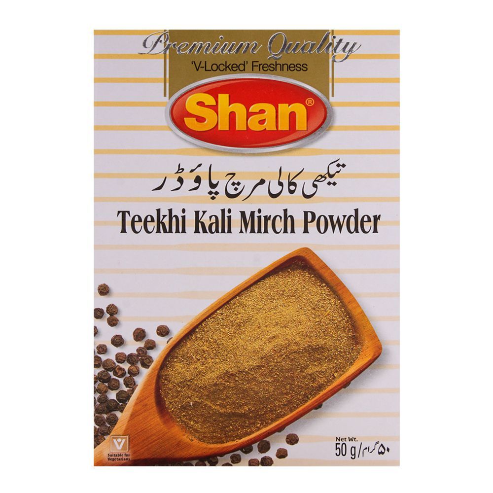 Shan Teehki kali Mirch Powder 50g