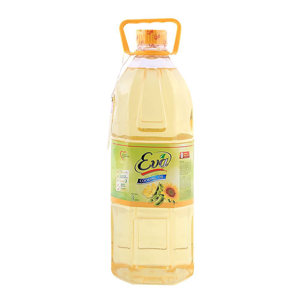 Eva Cooking Oil 3 Liter Bottle